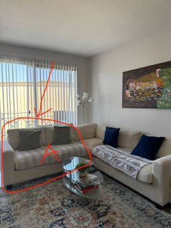 Selling a Partial part of my L-shape Couch.
