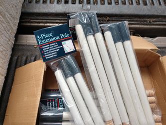 Paint pole extensions