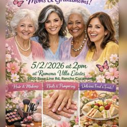 Free Mother’s Day Event This Saturday May 2nd