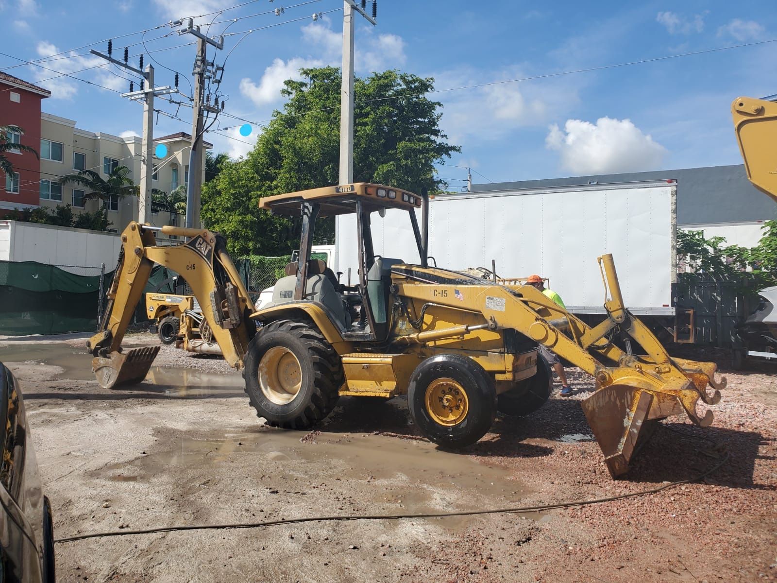 Caterpillar loader backhoe 416D