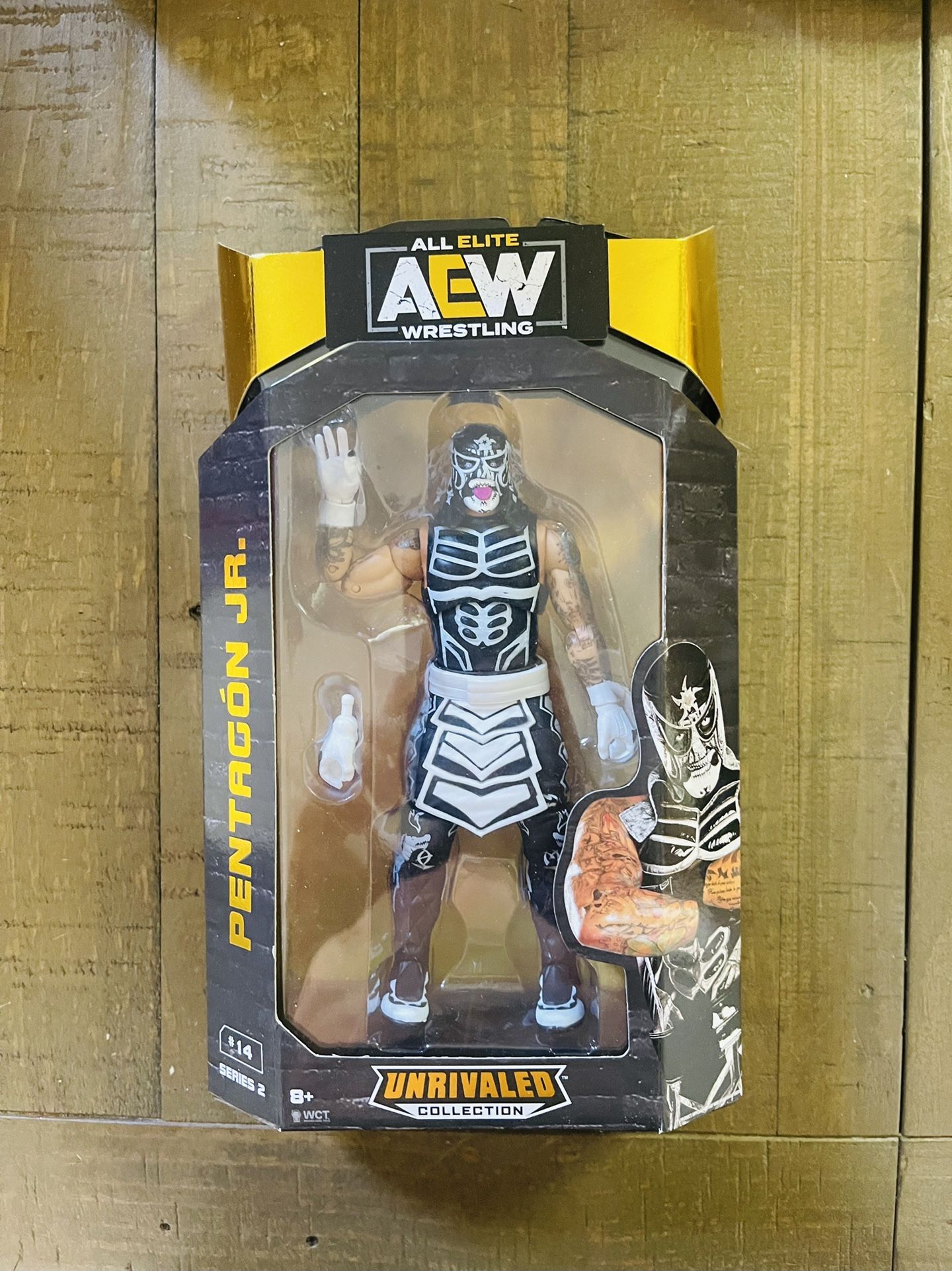 Jazwares Jr. WCT Wrestling 6 in. AEW Unrivaled Series 2 Pentagon Figure