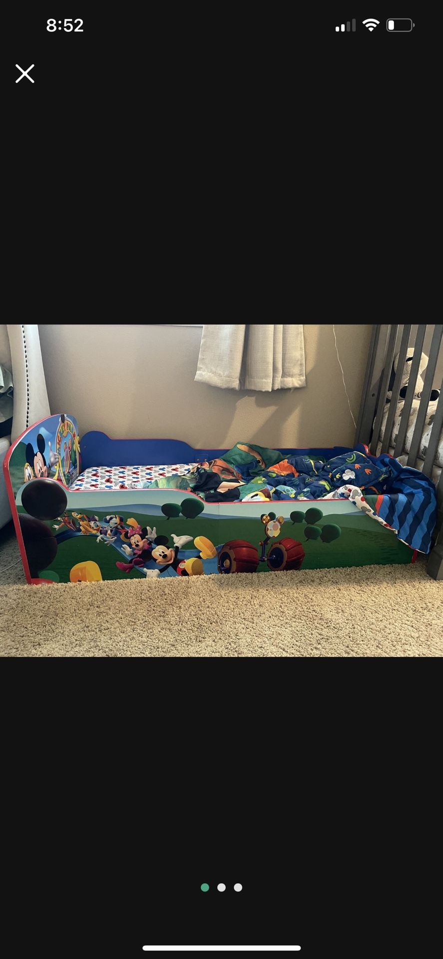 Toddler Bed Mickey 