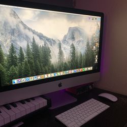 Apple - 27" iMac® with Retina 5K display (Latest Model) - Intel Core i5 (3.1GHz) - 8GB Memory - 256GB SSD - Silver