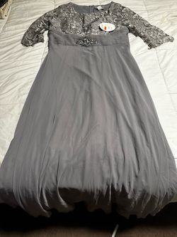 Grey Ball Gown