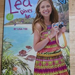 American Girl Lea Dives in book