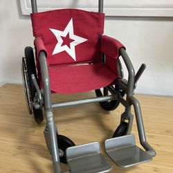 American Doll Wheelchair 