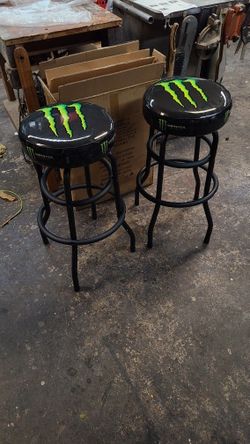 NEW Monster Energy Barstools