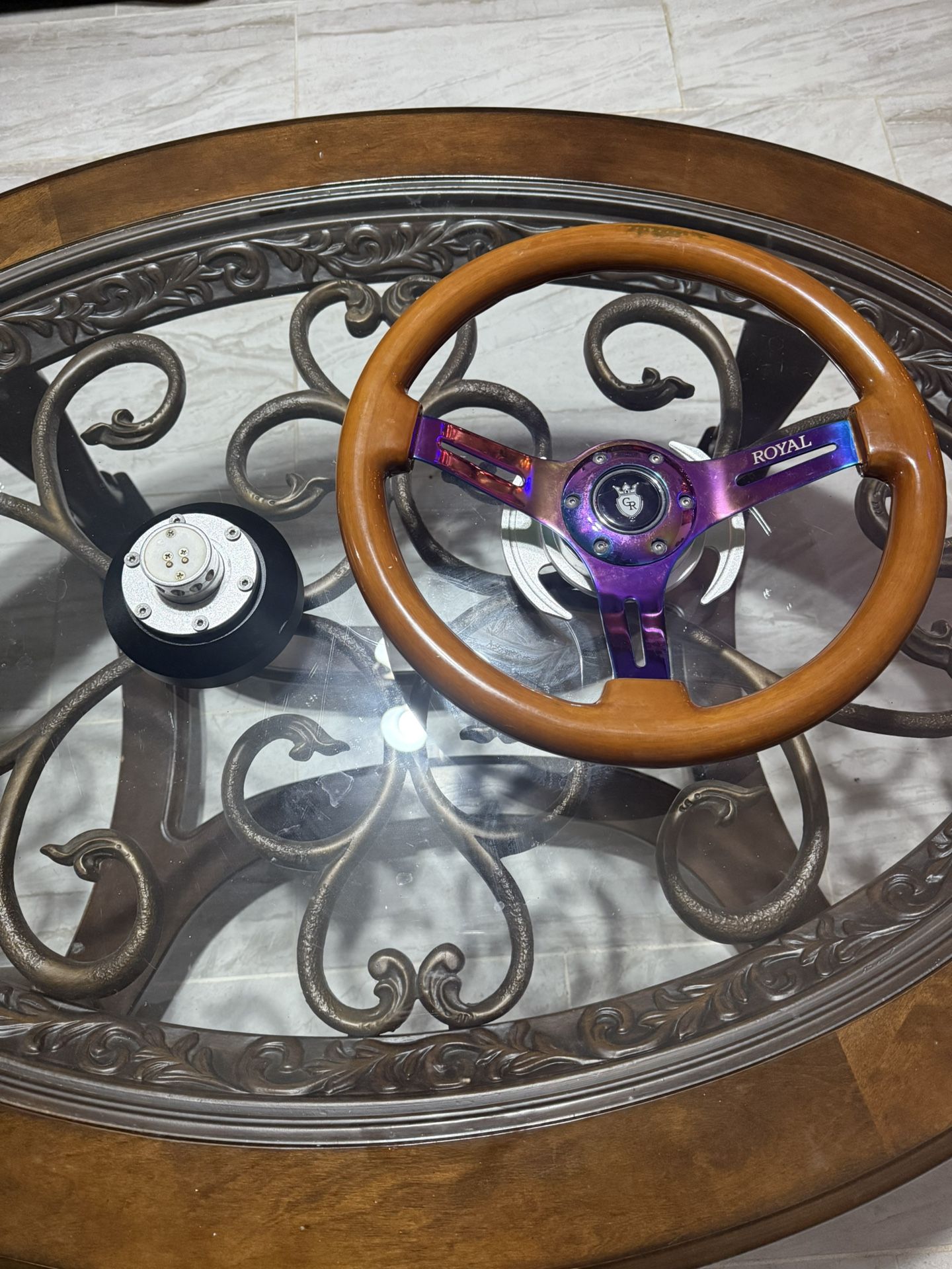 Quick Release And Royal Steering Wheel