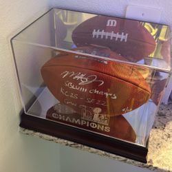 Signed Mecole Hardman SB57 1 Of 12 