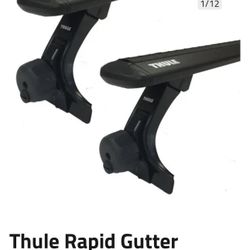 Rapid Gutter Foot Pack - 2 Pair + WingBar Evo Load Bars - Pair