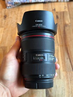 EF 24-105 II USM L Lens (no scratches on glass or body)