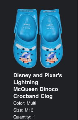Crocs x Pixar Lightning McQueen Dinoco Clogband