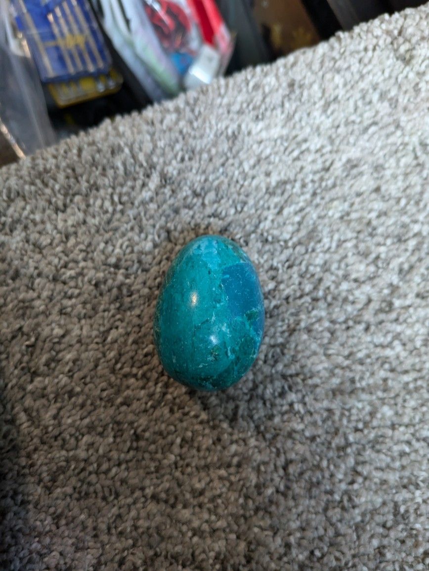 Medium Jade yoni egg perforated GIA certified green Blue kegel pelvic exerciser