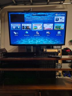 42" smart tv with stand