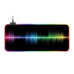 Extra Large RGB Gaming Mouse Pad Anti-slip Rubber Base Keyboard Mat Christmas Gift