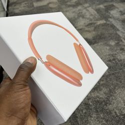 Air Max Headphones Orange 
