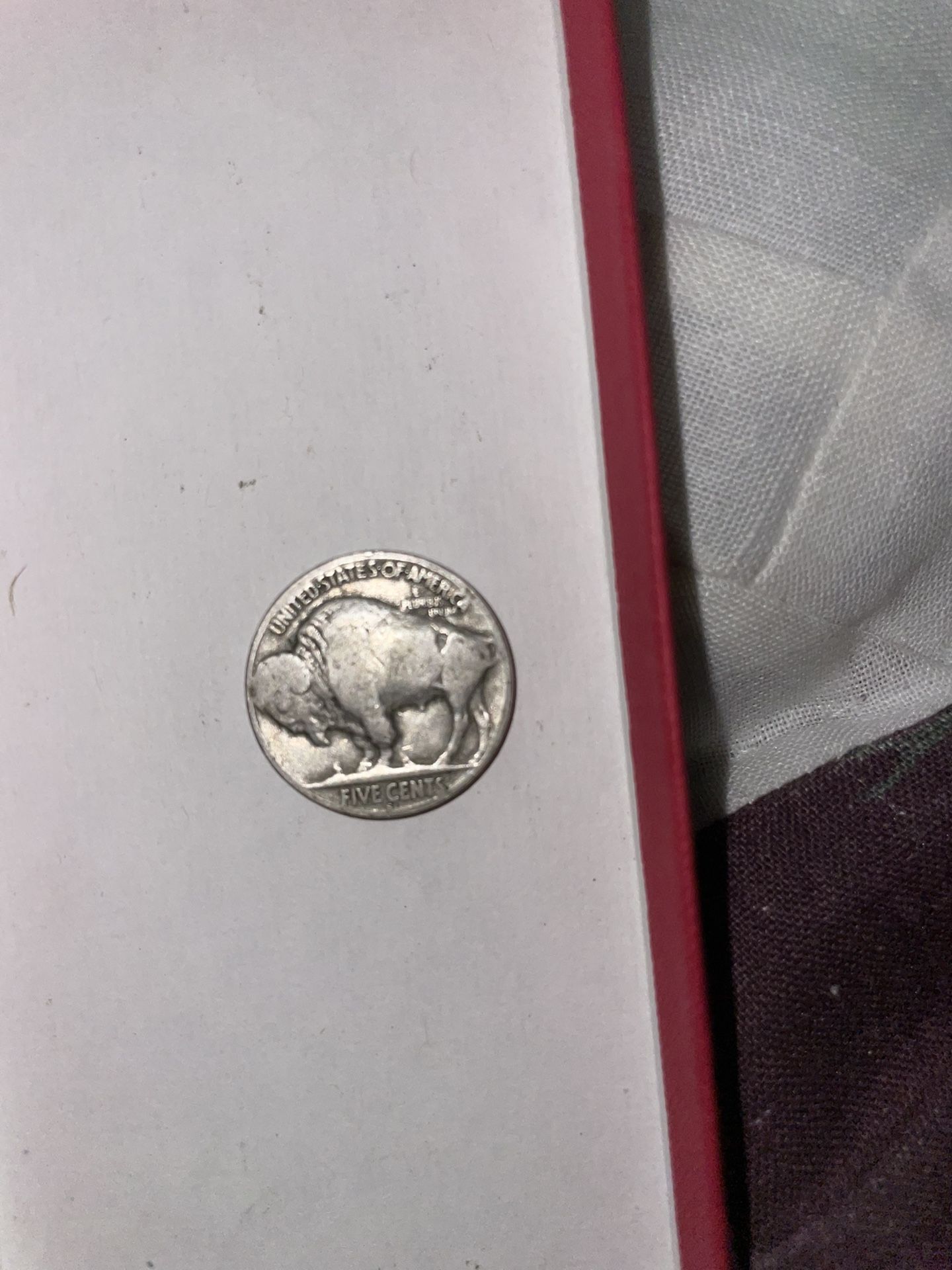 1924 Indian Head Silver Nickel ERROR