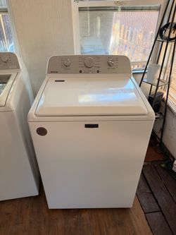 maytag electric washer and dryer set