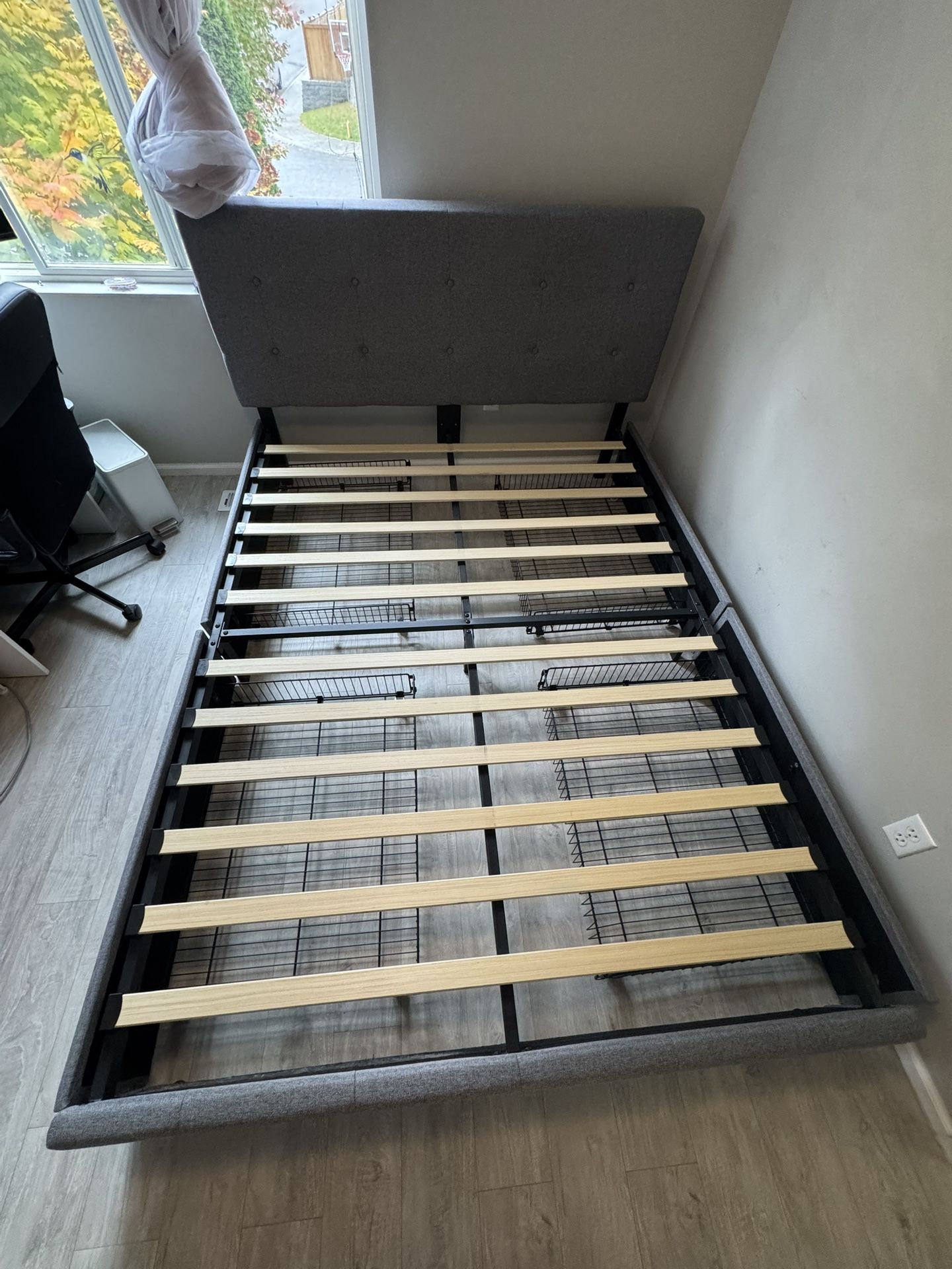 Queen Bed Frame With Storage