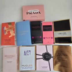 10 Perfume Samples Bundle