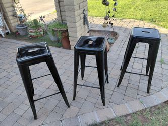 Metal stools