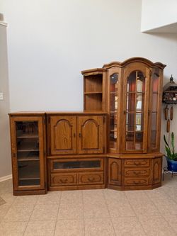 K. Mintjens Belgian Oak Modular Wall Unit