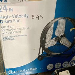 24in High Velocity Drum Fan
