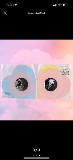 Taylor Swift Live Lovers From Paris Vinyl
