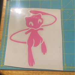 mew pokemon car decal