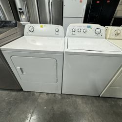 Washer & Electric Dryer 