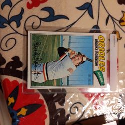 1977 Topps Brooks Robinson Vintage Baseball Card