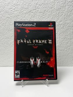 Fatal Frame II - PlayStation 2 replacement case