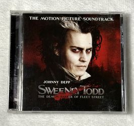 Sweeney Todd Soundtrack CD 2007 - Johnny Depp - Tim Burton OST Musical