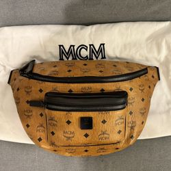 MCM Fursten Belt Bag in Visetos (AUTHENTIC)