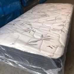 Twin size Firm Orthopedic + box spring Gift , Totally New