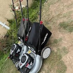 21 in. 140 cc Briggs and Stratton Walk Behind Gas Push Lawn Mower with Height Adjustment and Prime 'N Pull Start