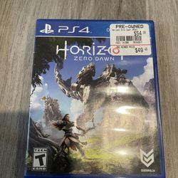 Playstatiom PS4 Game - HORIZON ZERO DOWN