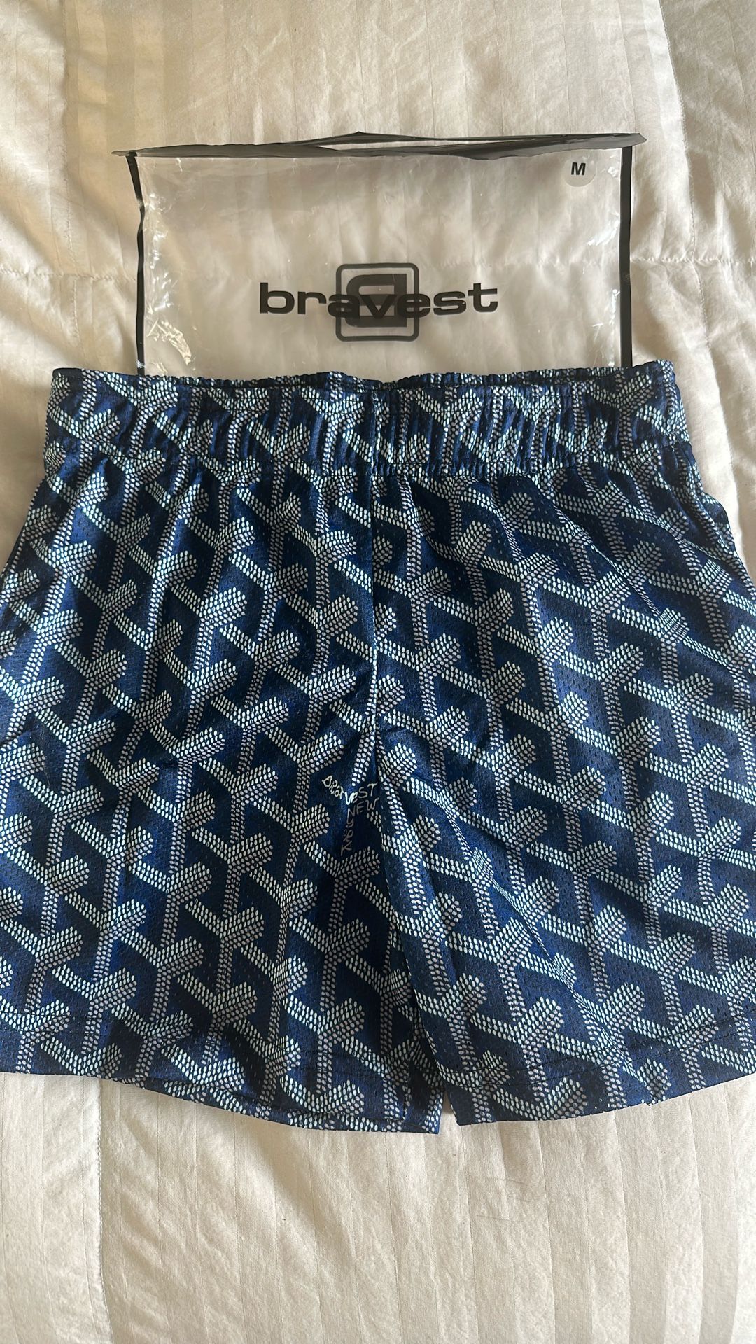 Bravest (Goyard) Shorts (medium)