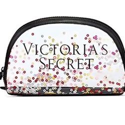New - Victoria's Secret Sparkle Makeup bag