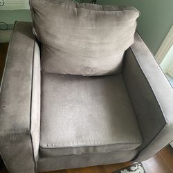 Brown Couch And Sofa Set