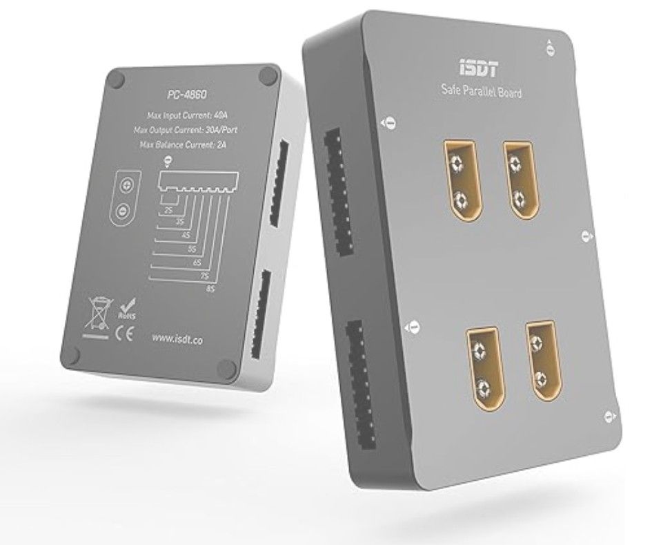 CARGADOR DE BATERIAS LIPO ISDT/ISDT PARALLEL CHARGING BOARD LIPO