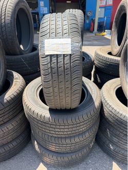 SET OF 4 USED 225/60/16 SUREDRIVE