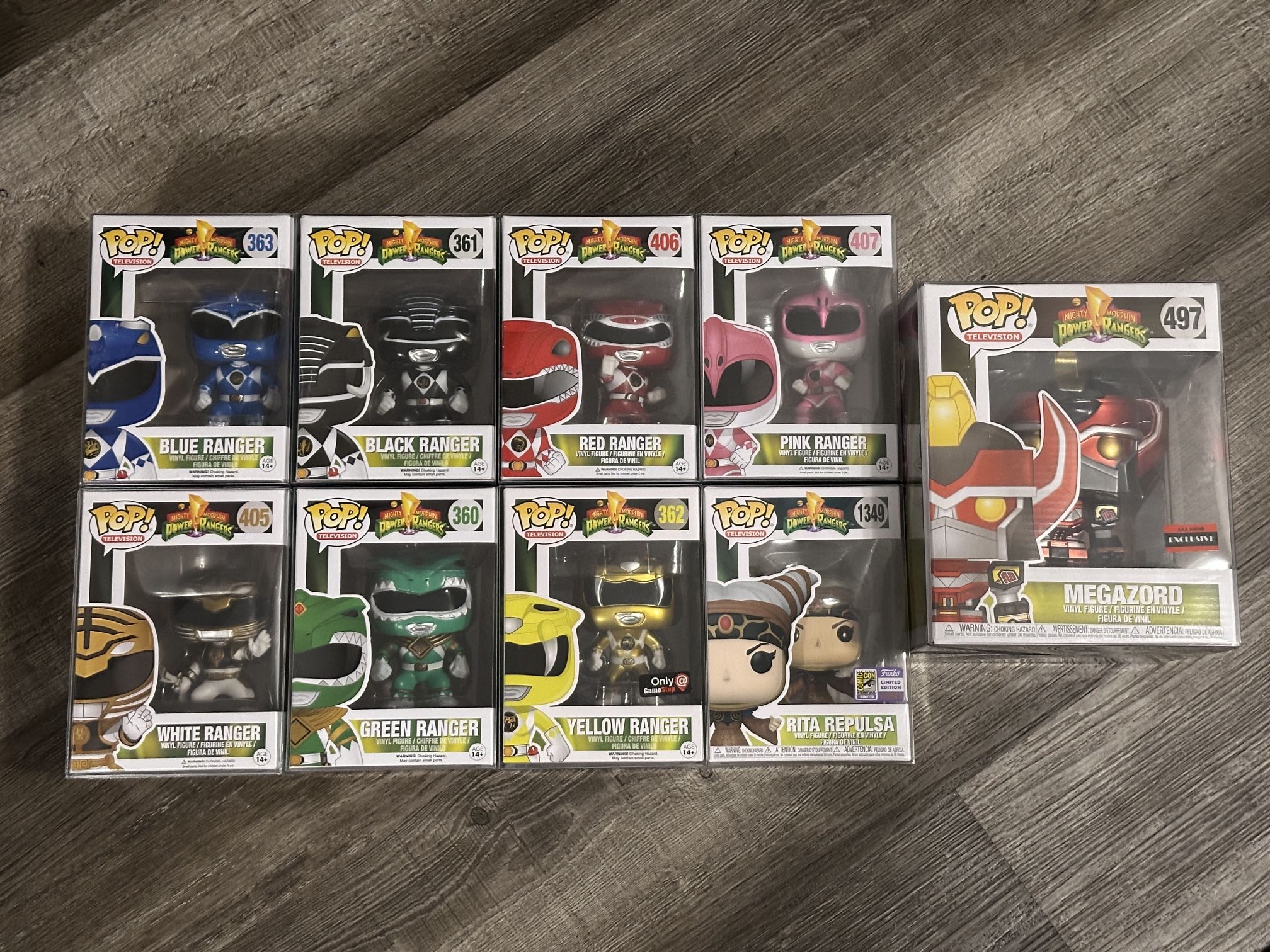 Power Rangers Funko Pops