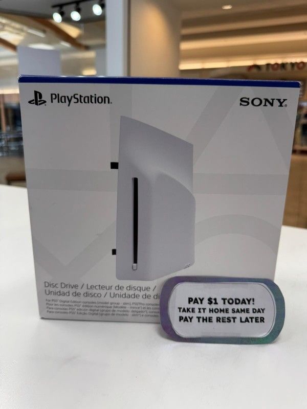Sony Disc Drive For PS5 Digital Edition And PS5 Pro Consoles