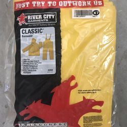 Rainwear 2 Piece Suit Jacket & Pants