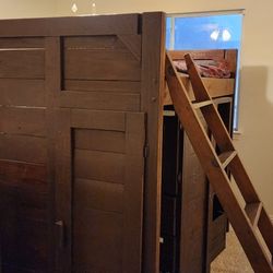 Bunk bed With Dresser And Drawers