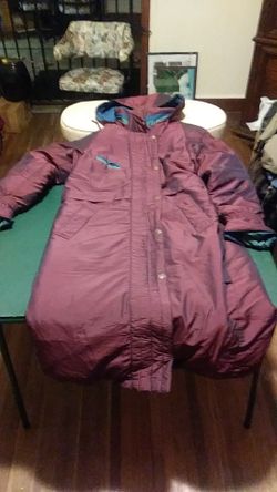 Woman's Beautiful full-length duck down winter coat