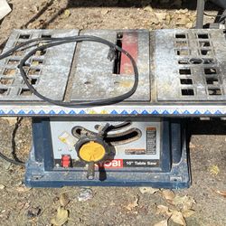 Ryobi 10” Electric Table Saw, Works Good 