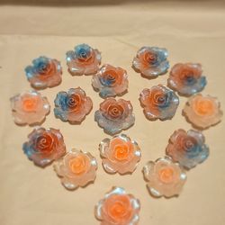 Resin Flowers Lot