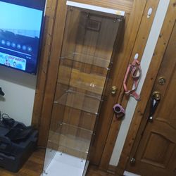 Large Glass Display  Case  New